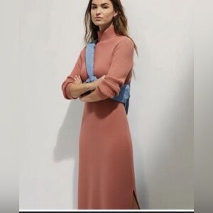 SATURDAY/SUNDAY Anthropologie Mariah Long Sleeve Rib Knit Maxi Dress Large